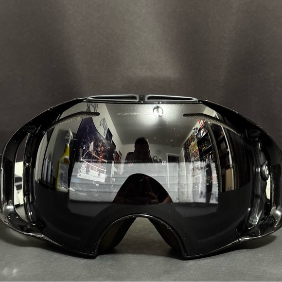 Oakley Airbrake MX Googles XL dirtbike ski motorcross-Black - Picture 13 of 15